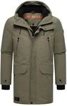 Stone Harbour Herren Winterparka Kitraan mit Magnetverschluss & Fleecefutter