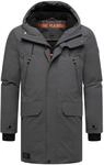 Stone Harbour Herren Winterparka Kitraan mit Magnetverschluss & Fleecefutter