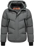 Stone Harbour Herren Winterjacke Livianoo mit abnehmbarer Kapuze & Fleece-Taschen