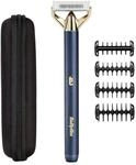 X-blade Super-x Metal Gold & Navy Recortadora