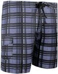 GUGGEN Mountain Herren Badehose Kariert 01967cd3-57b2-7bcb-8c35-6104fa33f14e