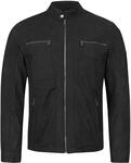 Rock Creek Lederjacke Schwarz