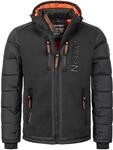 Geographical Norway Winterjacke Schwarz