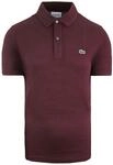 Lacoste Slim Fit Herren Burgunder Polo -Hemd...