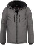 Alessandro Salvarini Herren Winterjacke AS-332 mit Teddyfell & Kapuze