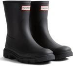 Hunter Unisex Gummistiefel Downpour Short f&uuml;r Herren in Schwarz