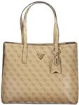 Guess Jeans Beiger Polyurethan Damenhandtasche