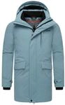 Stone Harbour Herren Winterjacke Emriis mit Fleecefutter & Kapuze