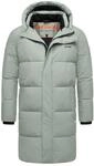 Stone Harbour Herren Steppmantel Hadrieen mit Fleecefutter & Kapuze