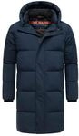 Stone Harbour Herren Steppmantel Hadrieen mit Fleecefutter & Kapuze