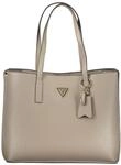 Guess Jeans Grau Polyurethan Damenhandtasche