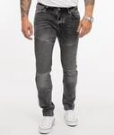 Rock Creek Jeans Slim Fit Grau