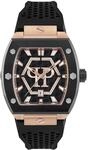 Philipp Plein The Hexagon Phantom Schwarz Herren Armbanduhr PWPUA0124