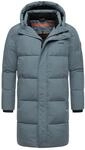 Stone Harbour Herren Steppmantel Hadrieen mit Fleecefutter & Kapuze