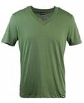 Emporio Armani - T-Shirt f&uuml;r Herren/Damen Unisex, V-Ausschnitt (Gr&uuml;n)