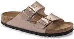 Birkenstock Arizona Birko-Flor Metallic Damen-Sandalen