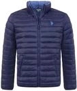 U.S. Polo Assn. Herren Steppjacke mit Stehkragen