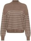 Strickpullover KAlizz Strickpullover Loose fit brown