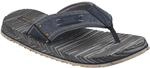 Skechers Quill Textile Herren Flip-Flops in Marineblau