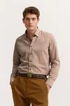 Bugatti Herren Hemd mit Under-Button-Down Kragen...