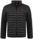 U.S. Polo Assn. Herren Steppjacke mit Stehkragen