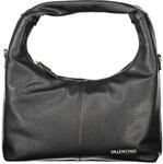 Mario Valentino Schwarze Polyurethan Damen Schultertasche