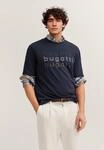 Bugatti Herren T-Shirt mit einem bugatti-Print...