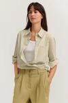 Bugatti Damen Hemdbluse aus einer Baumwollmischung