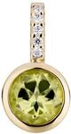 Orolino Anh&auml;nger Gold 585 mit 5x Brillant zus. 0,02ct. und Peridot