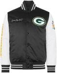 Mitchell & Ness NFL Green Bay Packers Herren Satin Bomberjacke