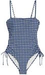 Marc O'Polo Damen Badeanzug ShinySchwimmanzug, Einteiler, Bademode