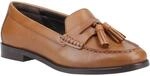 Hush Puppies Connie Leder Damen Tan Loafers