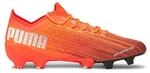 Puma Ultra 1.1 FG/Ag Schn&uuml;r-up-orange-synthetischer Herren Fu&szlig;ballstiefel 106044 01