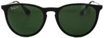 Lunettes De Soleil Ray-Ban Erika 4171 601/2P Noir Vert Polaris&eacute;