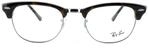Ray-Ban Runde dunkle Havanna Unisex Frauen Brillenfassungen
