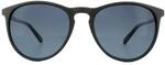 Polaroid Cat Eye Womens Matt Schwarz Grau Gradient Polarisierte Sonnenbrille