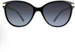 Burberry Sonnenbrille BE4216 30018G Schwarz mit goldenen Details Grauer Verlauf