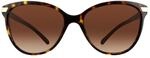 Burberry Lunettes De Soleil BE4216 300213 Sombre Havana Avec D&eacute;grad&eacute; Brun En Or