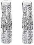 Diamonds by Ellen K. Ohrringe Gold 585 mit 40x Brillant zus. 0,10ct.