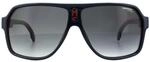 Carrera Aviator Unisex Sonnenbrille blau rot wei&szlig; dunkelgrau Gradient