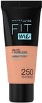 Fit Me Matte+poreless Foundation #250-sun Beige 30 ml