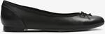 Couture Bloom Schwarze Leder Schuhe