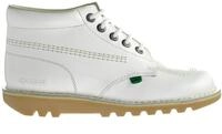 Kicker Kicks Hi Core Womens White Stiefel
