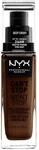 NYX Can't Stop Won't Stop Full Coverage Foundation #deep Ebony 30 ml
