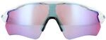 Oakley Lunettes De Soleil Radar EV Chemin OO9208-47 Poli-Sapphire De Saphir De Neige