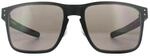 Oakley Rechteckige Unisex Matt Schwarz Prizm Grau Sonnenbrille