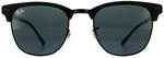 Ray-Ban Sonnenbrille Clubmaster Metall RB3716 186/R5 Matt Schwarz Grau
