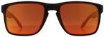 Oakley Square Mens Matt Schwarz Prizm Ruby Sonnenbrillen