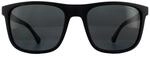 Emporio Armani Sonnenbrille EA4129 504287 Matt Schwarz Grau Gradient