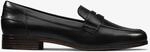 Hamble Slipper schwarze Lederschuhe
